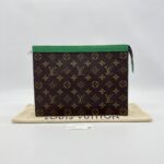 Louis Vuitton Pochette Voyage MM Monogram Borneo Green SHW