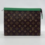 Louis Vuitton Pochette Voyage MM Monogram Borneo Green SHW