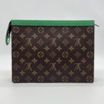 Louis Vuitton Pochette Voyage MM Monogram Borneo Green SHW