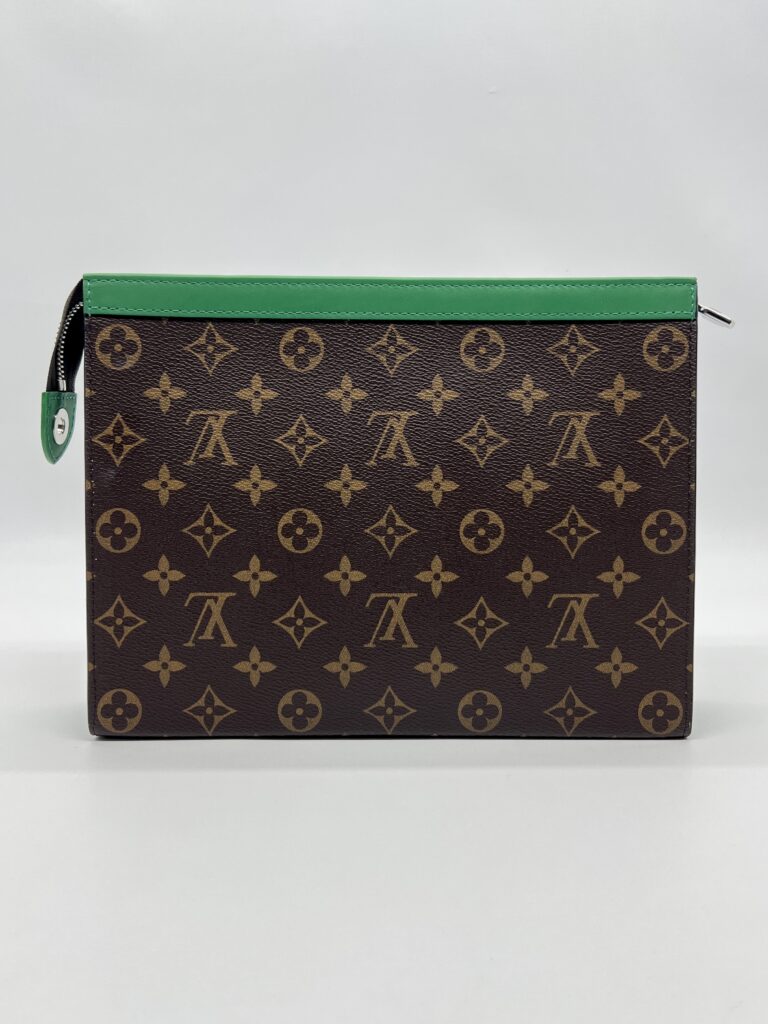 Louis Vuitton Pochette Voyage MM Monogram Borneo Green SHW