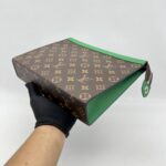 Louis Vuitton Pochette Voyage MM Monogram Borneo Green SHW