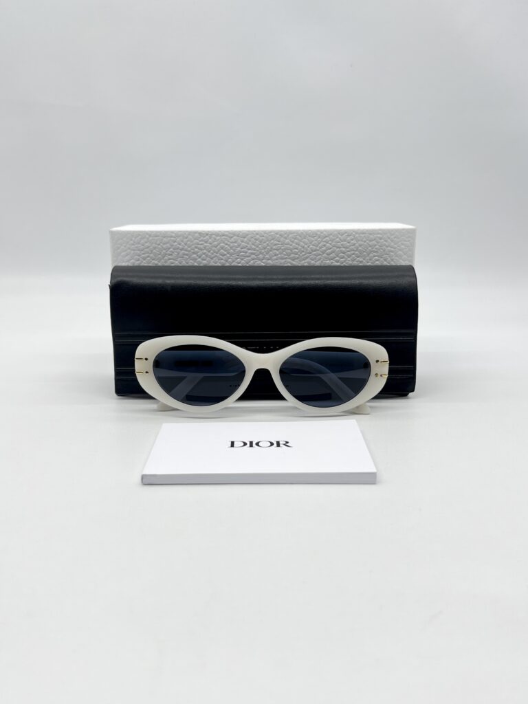 Dior Sunglasses Diorsignature B8U White