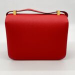 Hermes Constance 24 Epsom Rouge De Coeur GHW