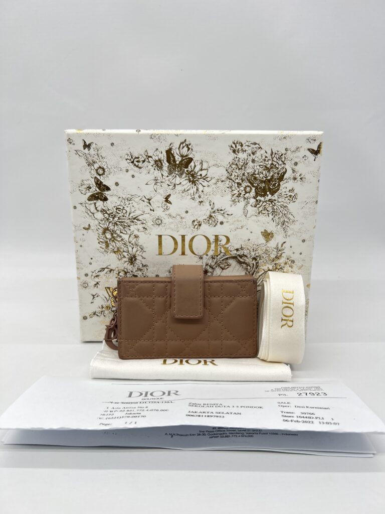 Dior Lady Dior Jasmine Card So Nude