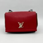 Louis Vuitton My Lock Me BB Tricolour Red Brown Black SHW