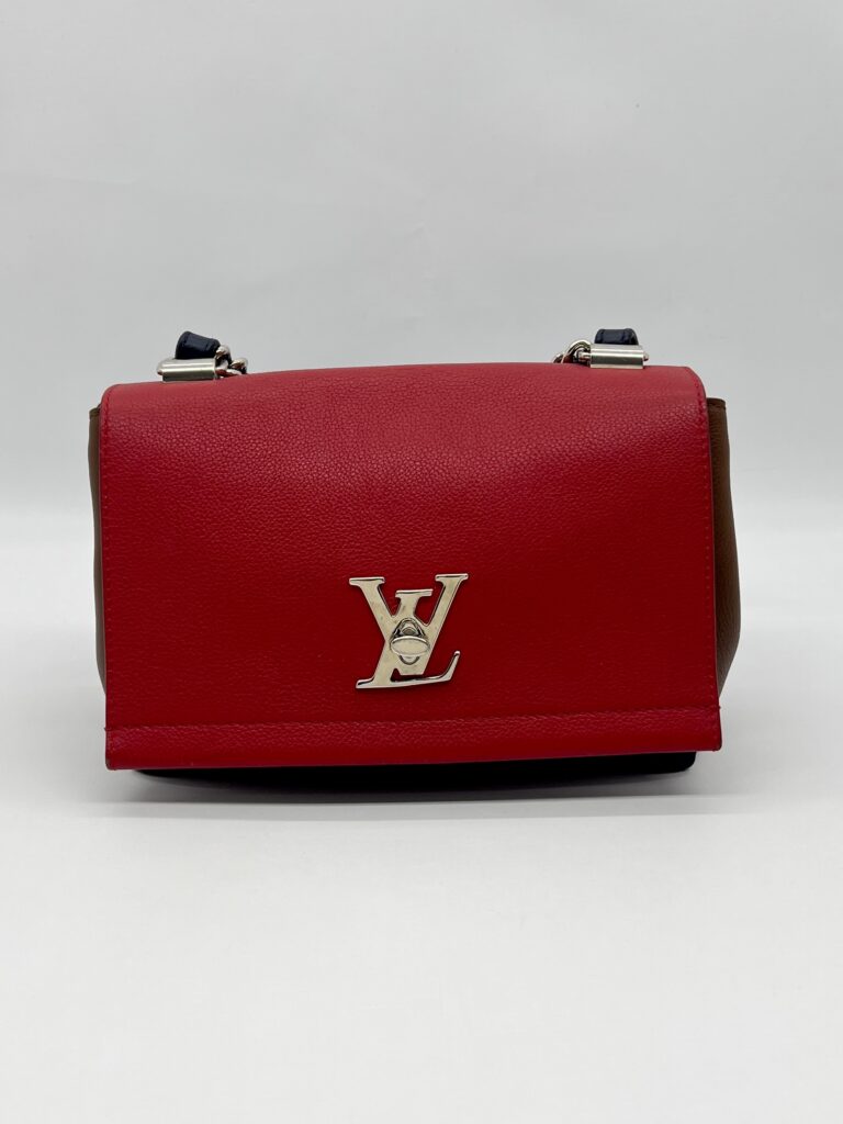 Louis Vuitton My Lock Me BB Tricolour Red Brown Black SHW