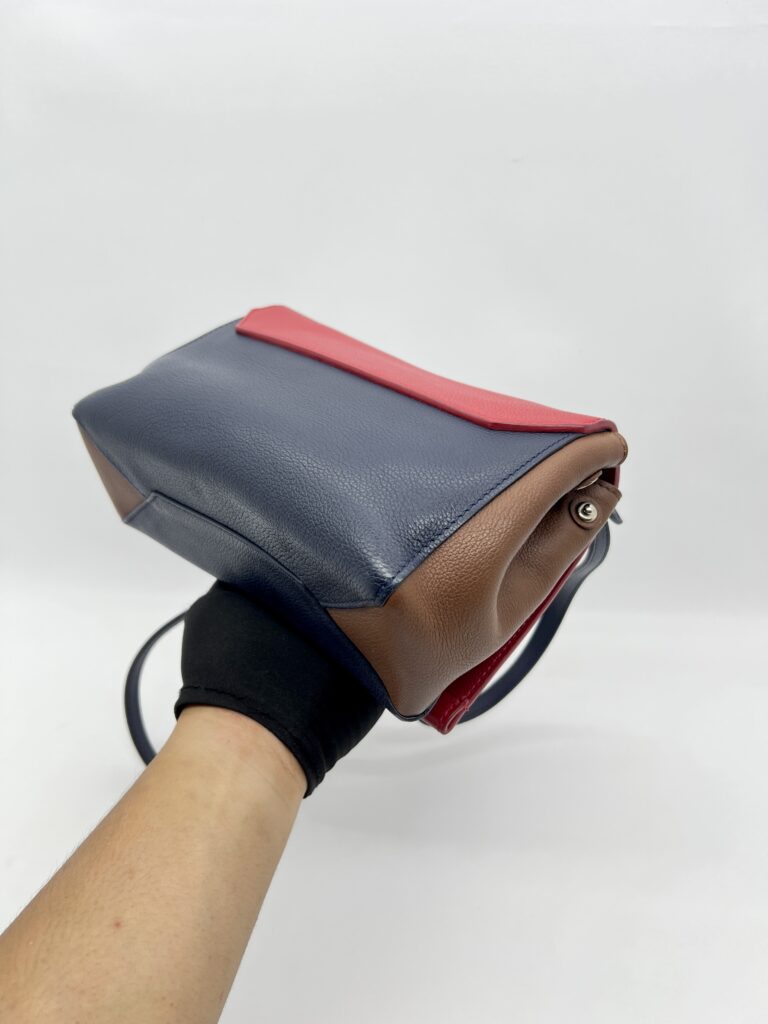 Louis Vuitton My Lock Me BB Tricolour Red Brown Black SHW