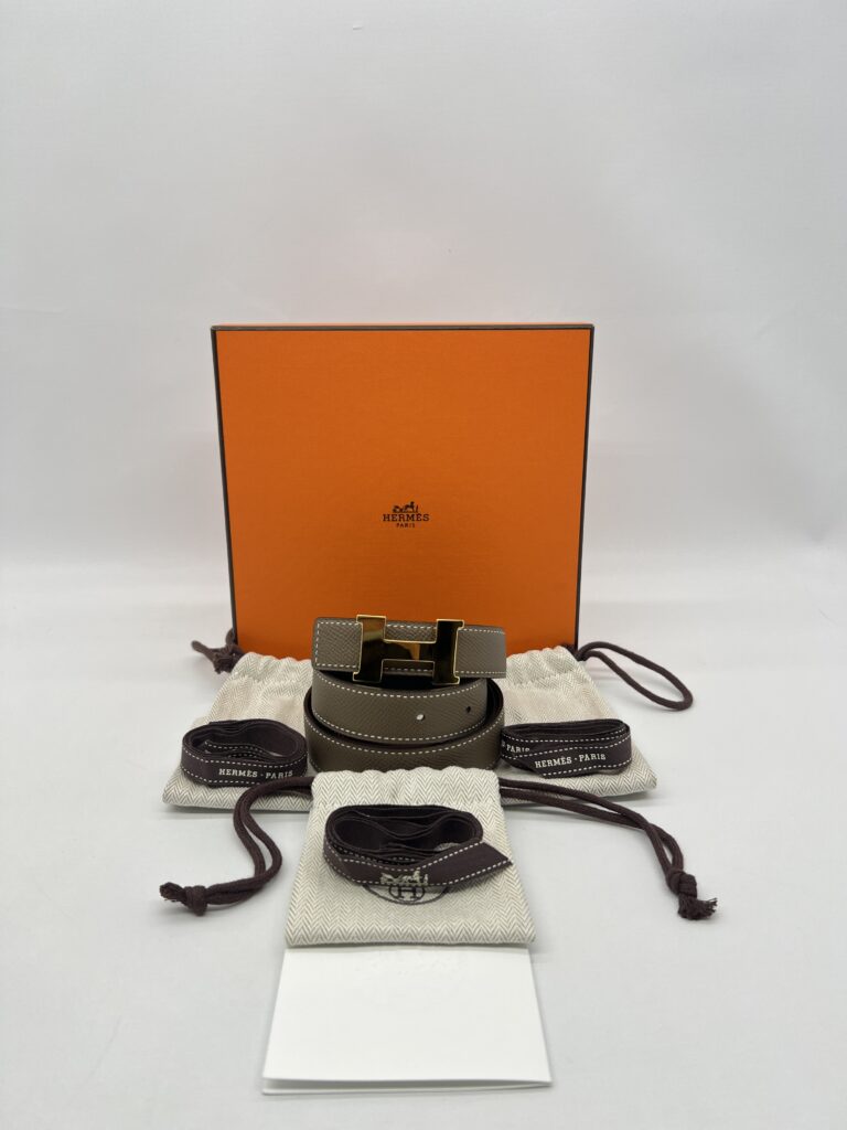 Hermes Ceinture 24 Belt Etoupe