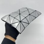 Bao Bao Issey Miyake Lucent Clutch Silver