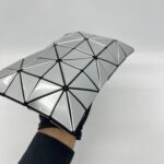 Bao Bao Issey Miyake Lucent Clutch Silver