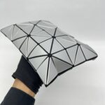 Bao Bao Issey Miyake Lucent Clutch Silver