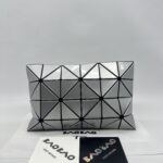 Bao Bao Issey Miyake Lucent Clutch Silver