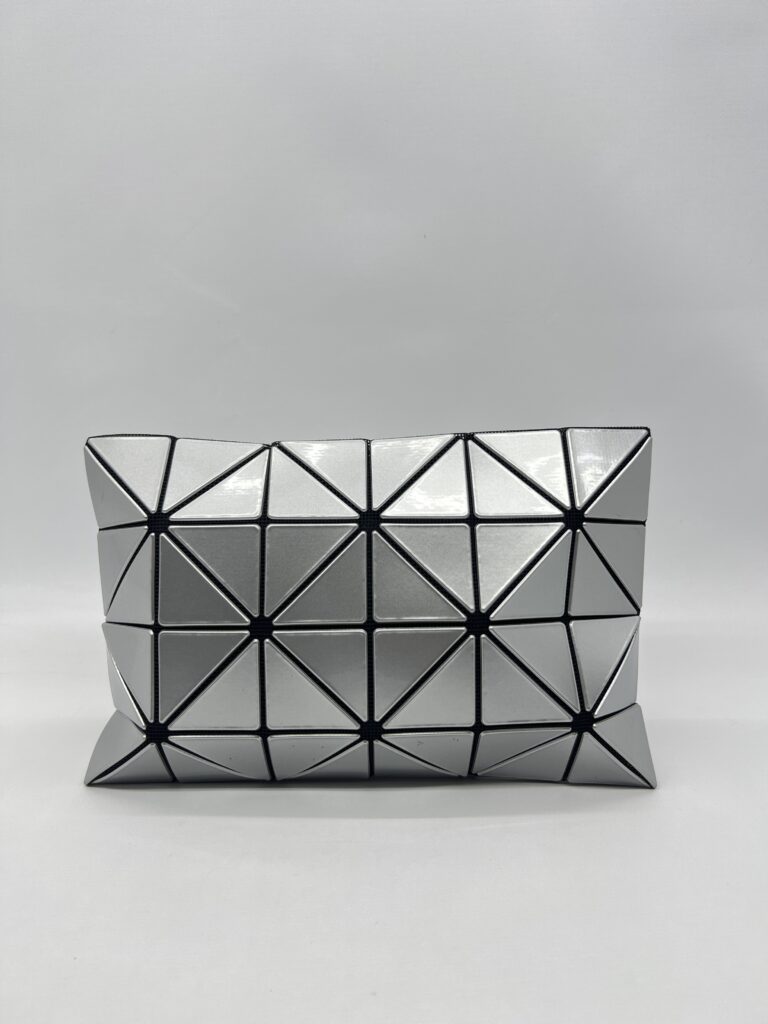 Bao Bao Issey Miyake Lucent Clutch Silver