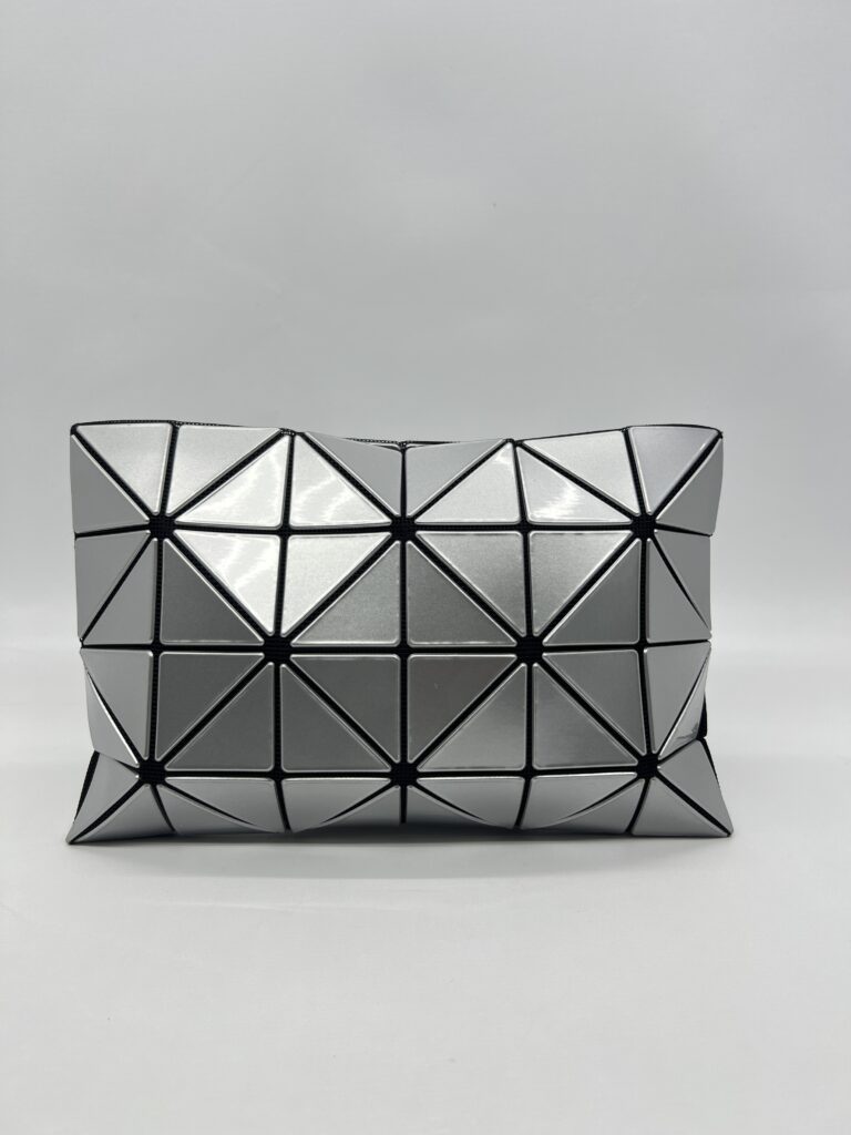 Bao Bao Issey Miyake Lucent Clutch Silver