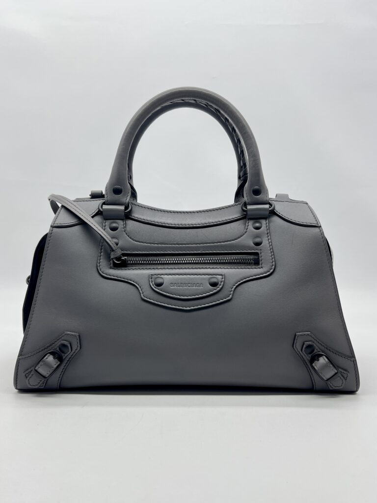 Balenciaga Neo Classic Small Grey Calf BHW