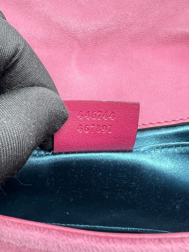 Gucci Marmont Mini Pink Velvet  GHW