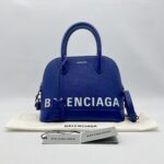 Balenciaga Ville Blue GHW