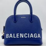 Balenciaga Ville Blue GHW