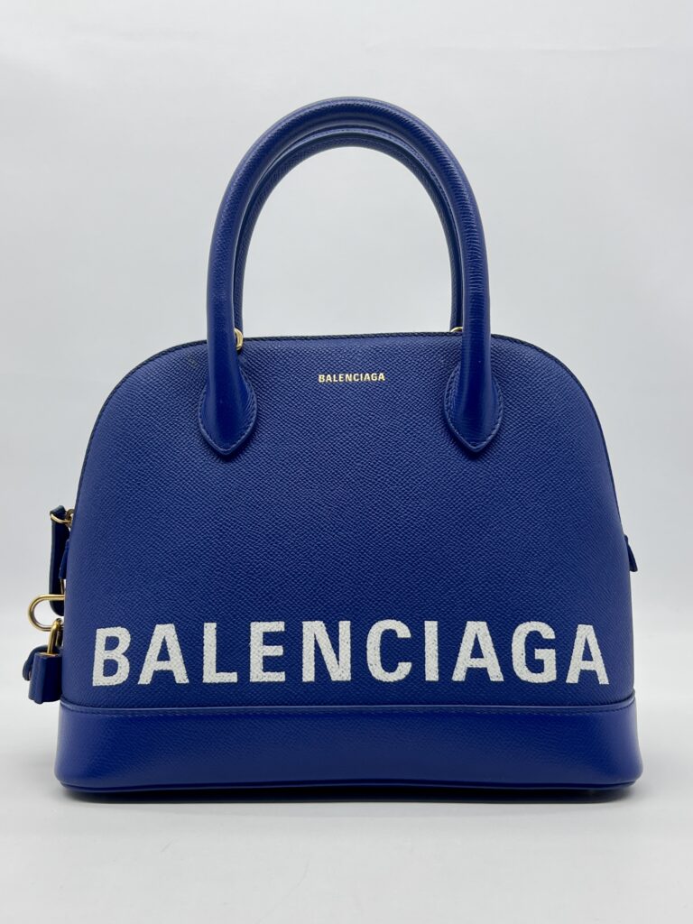 Balenciaga Ville Blue GHW