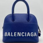 Balenciaga Ville Blue GHW