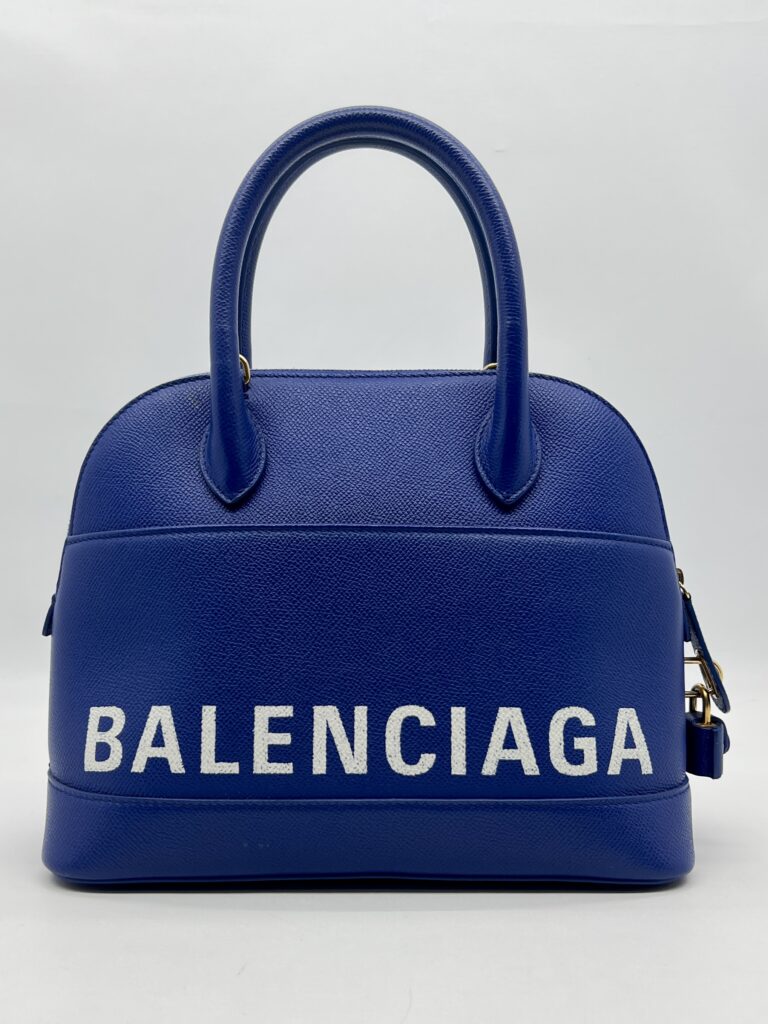 Balenciaga Ville Blue GHW