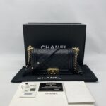 Chanel Boy Small Black GHW
