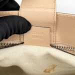 Gucci Blooms bamboo Shopper Tote Nude SHW