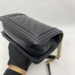 Chanel Boy Small Black GHW