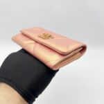 Chanel Classic Long Flap Iridescent Pink GHW