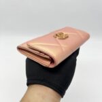 Chanel Classic Long Flap Iridescent Pink GHW