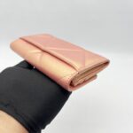 Chanel Classic Long Flap Iridescent Pink GHW