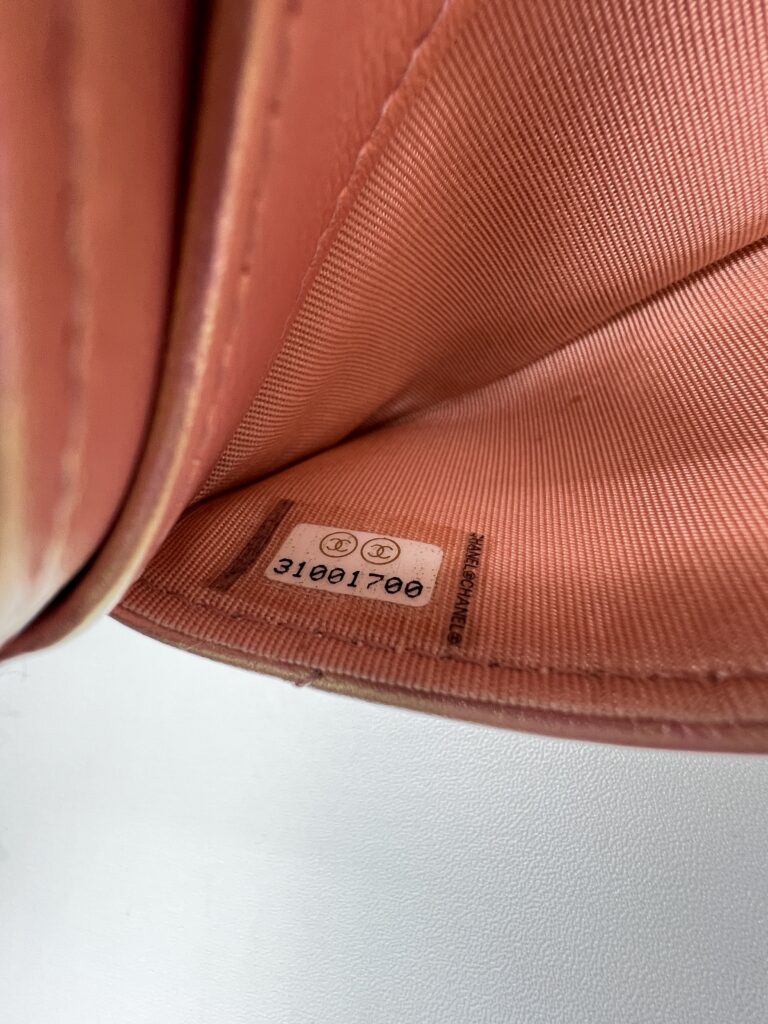 Chanel Classic Long Flap Iridescent Pink GHW