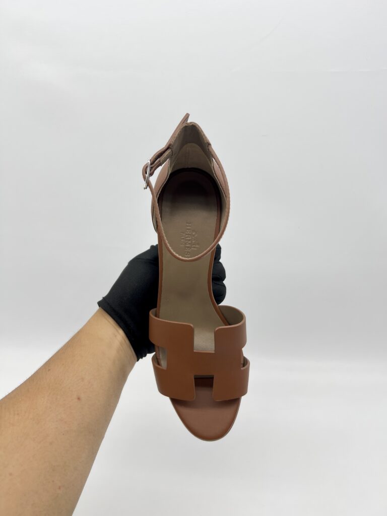 Hermes Sandal Femme Legend Gold PHW