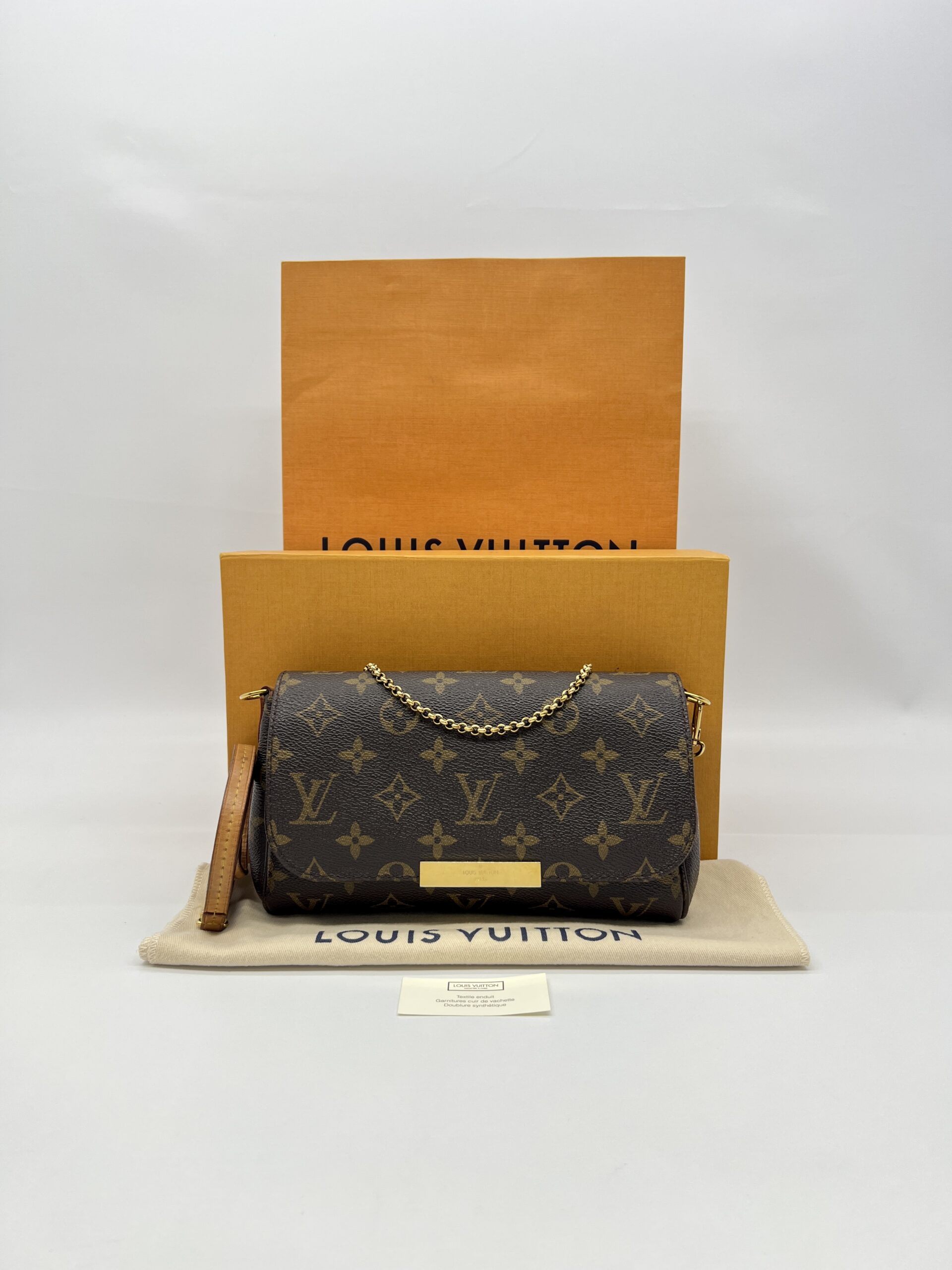 Louis Vuitton Favorite MM Monogram GHW