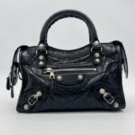 Balenciaga Mini Giant City Agneau Black GHW