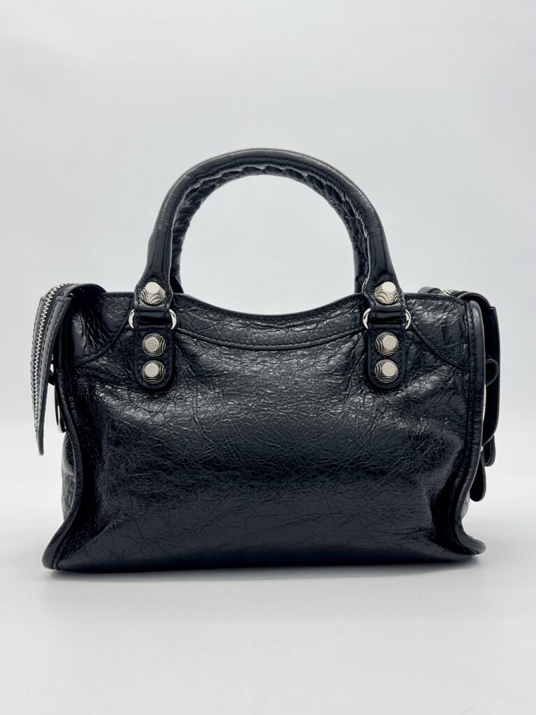 Balenciaga Mini Giant City Agneau Black GHW