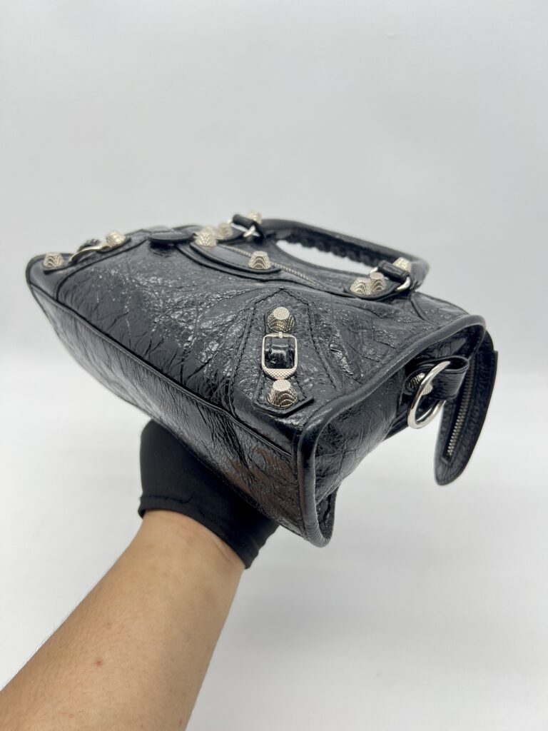 Balenciaga Mini Giant City Agneau Black GHW