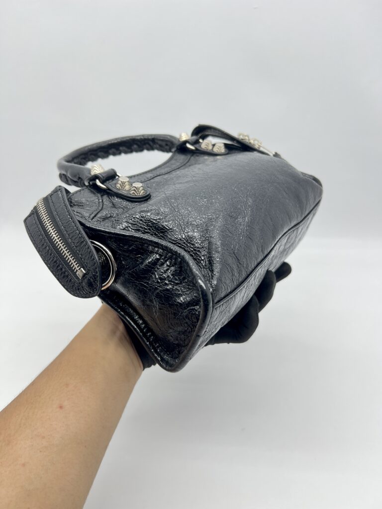 Balenciaga Mini Giant City Agneau Black GHW