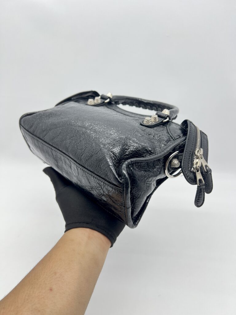 Balenciaga Mini Giant City Agneau Black GHW