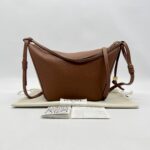 Loewe Hammock Hobo Mini Calfskin Tan GHW