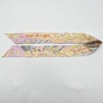Hermes Twilly City Of Light Orange/Petrole/Vieux Rose
