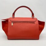 CELINE Trapeze Small Vermillon SHW