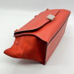 CELINE Trapeze Small Vermillon SHW