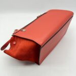 CELINE Trapeze Small Vermillon SHW