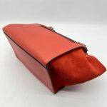 CELINE Trapeze Small Vermillon SHW