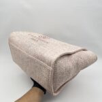 Chanel Deauville Medium Raffia Pink GHW