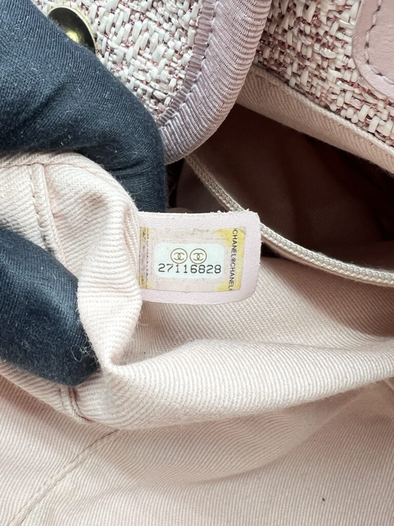 Chanel Deauville Medium Raffia Pink GHW