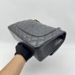 Chanel Classic Jumbo D Flap Lambskin Black Gold Hardware