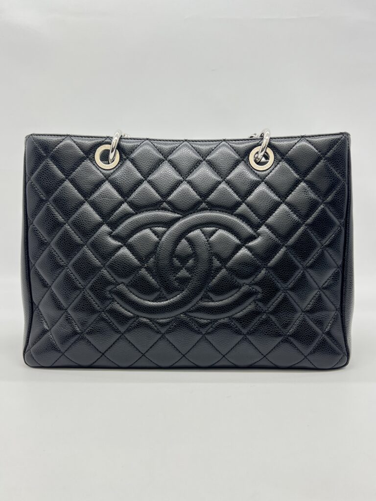 Chanel GST Caviar Black SHW