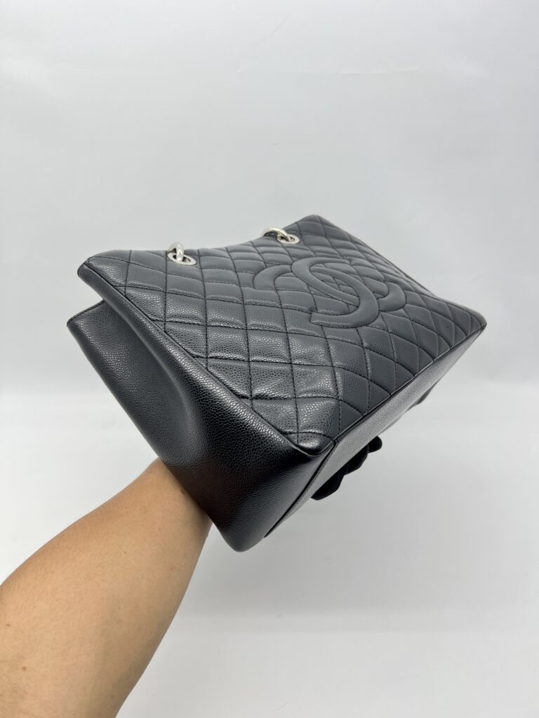 Chanel GST Caviar Black SHW